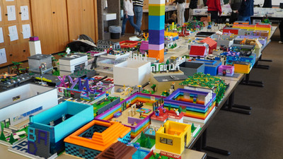 Legostadt-Projekt Klasse 8b (13.-15.2.2023)